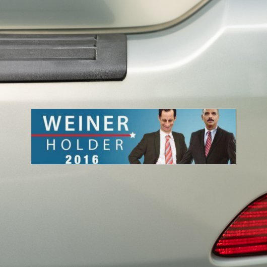 Weiner Holder 2016 Bumpersticker (Op auto)
