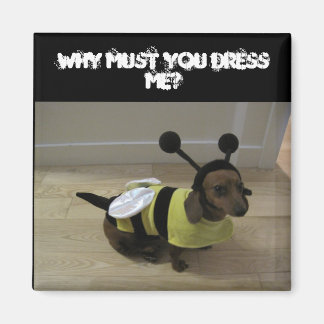 Weiner Hond Halloween Magnet