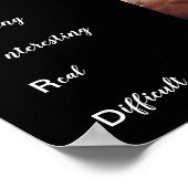 Weiner-honden Poster (Hoek)