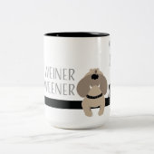 Weiner Inbetweener Tweekleurige Koffiemok (Center)