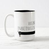 Weiner Inbetweener Tweekleurige Koffiemok (Links)