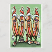 Weiner Kerstmis Feestdagenkaart (Voorkant)