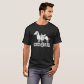 Weiner Rides Funny Dachshund T-Shirt (Voorkant volledig)