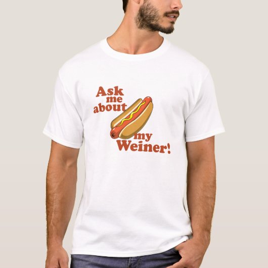 Weiner-Shirt T-shirt (Voorkant)