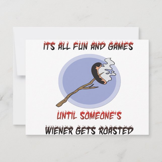 Weiner wordt gebrand (Voorkant)