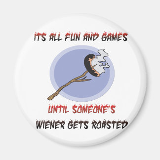 Weiner wordt gebrand magneet