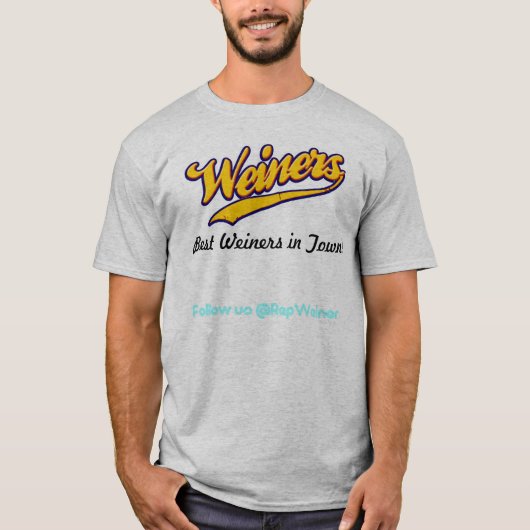 Weiners Best Weiners in Town T-shirt (Voorkant)