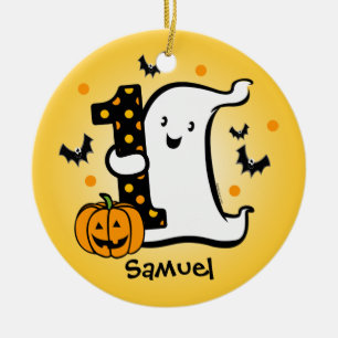 Weinig 1st Verjaardag van het Spook Keramisch Ornament