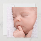 Weinig Aankondiging van de Geboorte van de Foto (Achterkant)