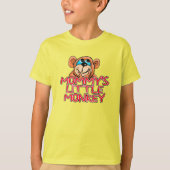 Weinig Aap van de mama T-shirt (Voorkant)