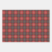 Weinig andere kerstpleisters rood en zwart inpakpapier vel (Voorkant)