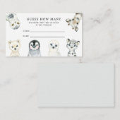 Weinig Arctic denk je hoeveel kaart (Voorkant / Achterkant)