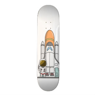 Weinig Astronaut & Ruimteschip Persoonlijk Skateboard