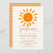 Weinig Baby shower met neutrofielen Kaart (Voorkant / Achterkant)