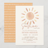 Weinig Baby shower met neutrofielen Kaart (Voorkant / Achterkant)