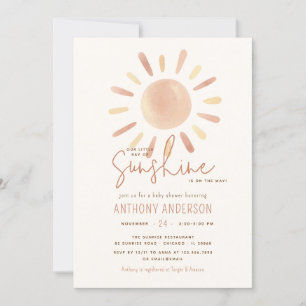Weinig Baby shower met neutrofielen Kaart
