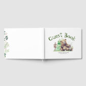 Weinig Beer Schattige Baby shower Gastenboek (Volledig)