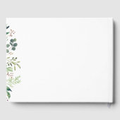 Weinig Beer Schattige Baby shower Gastenboek (Achterkant)