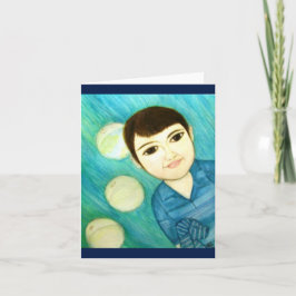 Weinig Blauwe Jongen Kaart