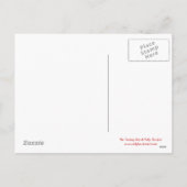 Weinig Briefkaart van de Fee van Kerstmis (Achterkant)