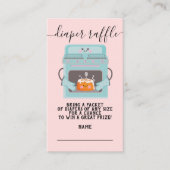 Weinig broodje in de oven Luier Raffle Informatiekaartje (Voorkant)