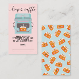 Weinig broodje in de oven Luier Raffle Informatiekaartje