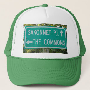 Weinig Compton, RI - het Lagerhuis, Punt Sakonnet Trucker Pet