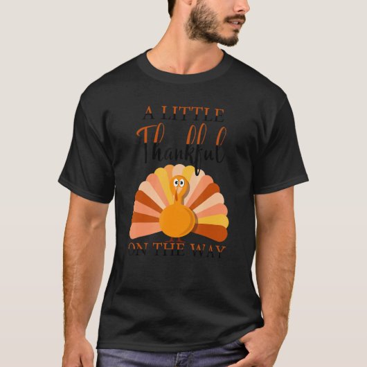 WEINIG DANKFUL OP DE MANIER WAAROP Thanksgiving T-shirt (Voorkant)