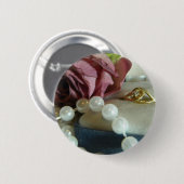 Weinig Diamant I Ronde Button 5,7 Cm (Voorkant /achterkant)
