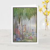 Weinig Duim door Harry Clarke Kaart (Gele Bloem)