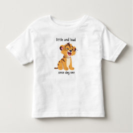 Weinig en luid sinds dag één kinder shirts