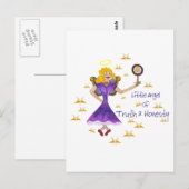 Weinig Engel van Waarheid en Eerlijkheid Briefkaart (Voorkant / Achterkant)