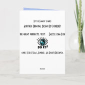 Weinig Familie (de Nieuwe kaart van het Baby) (Achterkant)