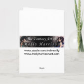 Weinig Gotisch Art. van de Fantasie van de Fee van Kaart (Achterkant)