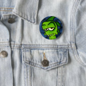 Weinig Groene Button van het Monster (In situ)