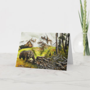 Weinig Grote Kerel van de Kerel Feestdagen Kaart