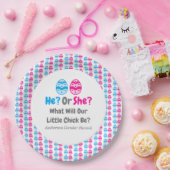 Weinig handige seksonthulling papieren bordje (Feest)