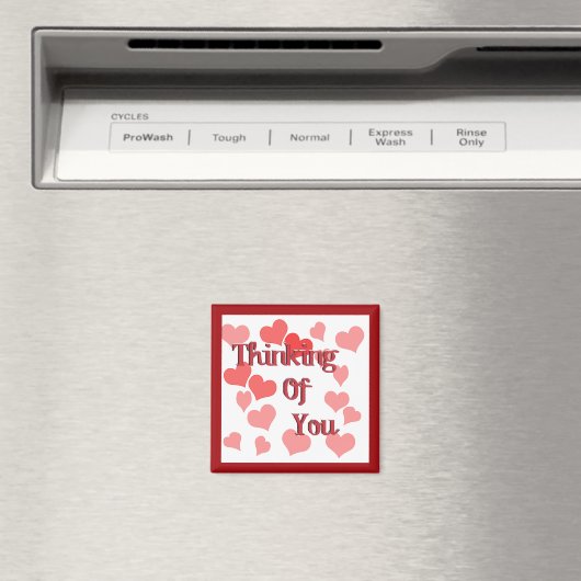 Weinig hart denken aan jou magneet (Insitu (Vaatwasser))