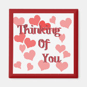 Weinig hart denken aan jou magneet (Voorkant)