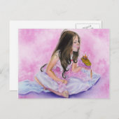 Weinig het Kussen van de Prinses Briefkaart van de (Voorkant / Achterkant)