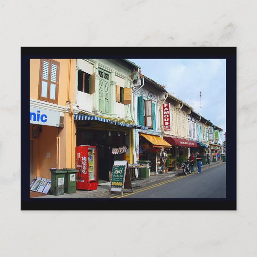 Weinig India, Singapore Briefkaart (Voorkant)