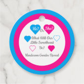 Weinig jonge Valentijnsdag Bedankjes Labels (Voorkant)