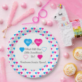 Weinig jonge Valentijnsdag Papieren Bordje (Feest)