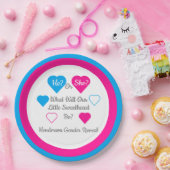 Weinig jonge Valentijnsdag Papieren Bordje (Feest)