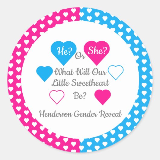 Weinig jonge Valentijnsdag Ronde Sticker (Voorkant)