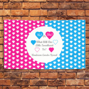 Weinig jonge Valentijnsdag Spandoek