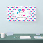 Weinig jonge Valentijnsdag Spandoek (Beurs)