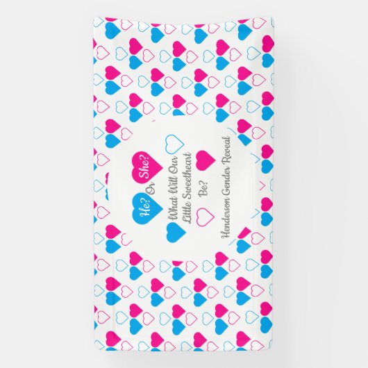 Weinig jonge Valentijnsdag Spandoek (Verticaal)