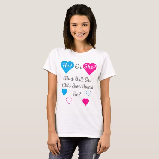 Weinig jonge Valentijnsdag T-shirt (Voorkant volledig)