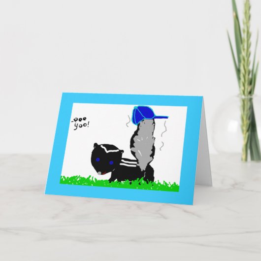 Weinig Kaart van de Jongen van de Stinker (Voorkant)